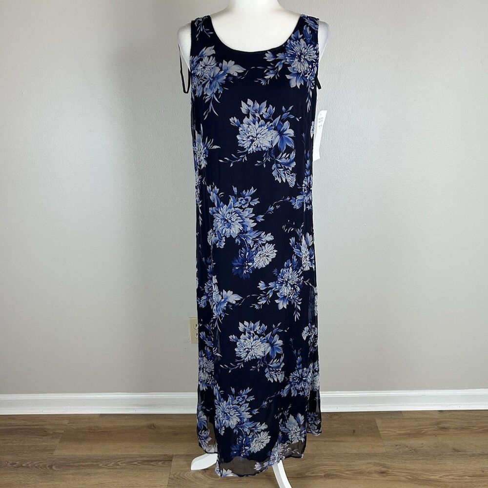 Y2K Robbie Bee Midi Dress 8 Bias Cut Ruffle Fairy Whimsygoth 100% Silk Floral